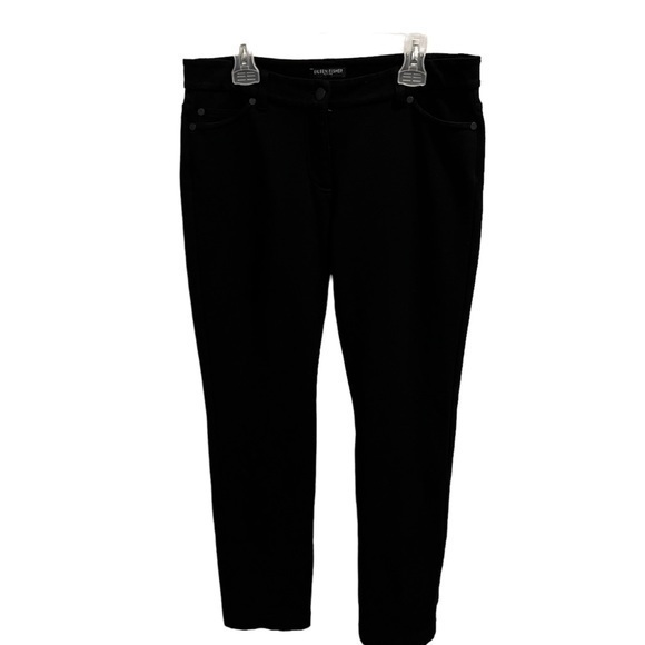 Eileen Fisher Black Petite Capris - Picture 1 of 3